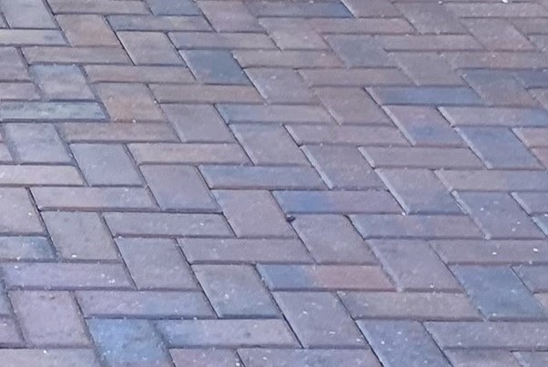 Close-Up Paver Driveway