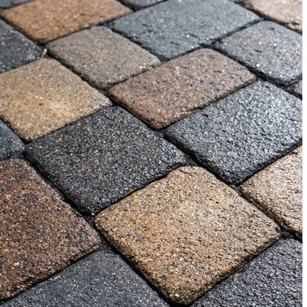 Close-Up Paver Driveway